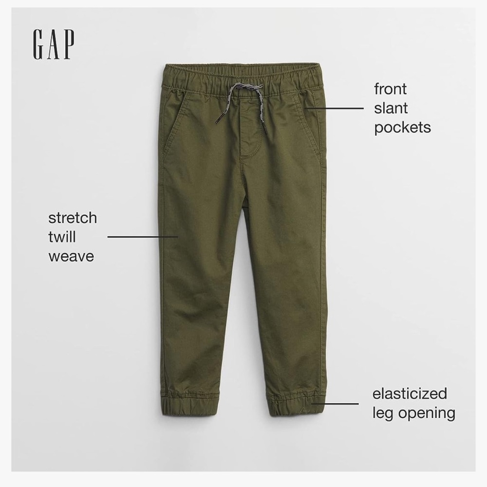 Baby Gap everyday twill jogger